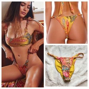 NWOT Agua Bendita ADELE LULA BIKINI BOTTOM 12609